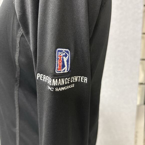 RLX Ralph Lauren Black Quarter Zip Performance Top Women’s Small TPC Sawgrass - Picture 6 of 12